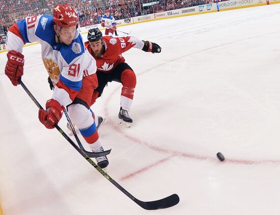 Хоккей. Кубок мира. Матч Канада - Россия