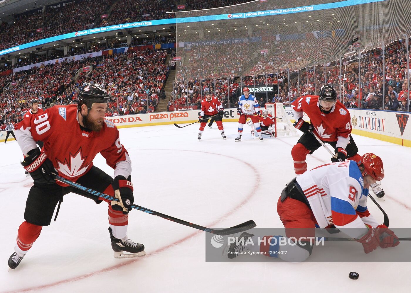 Хоккей. Кубок мира. Матч Канада - Россия