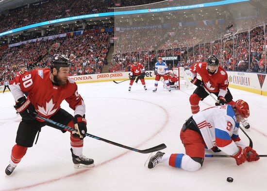 Хоккей. Кубок мира. Матч Канада - Россия