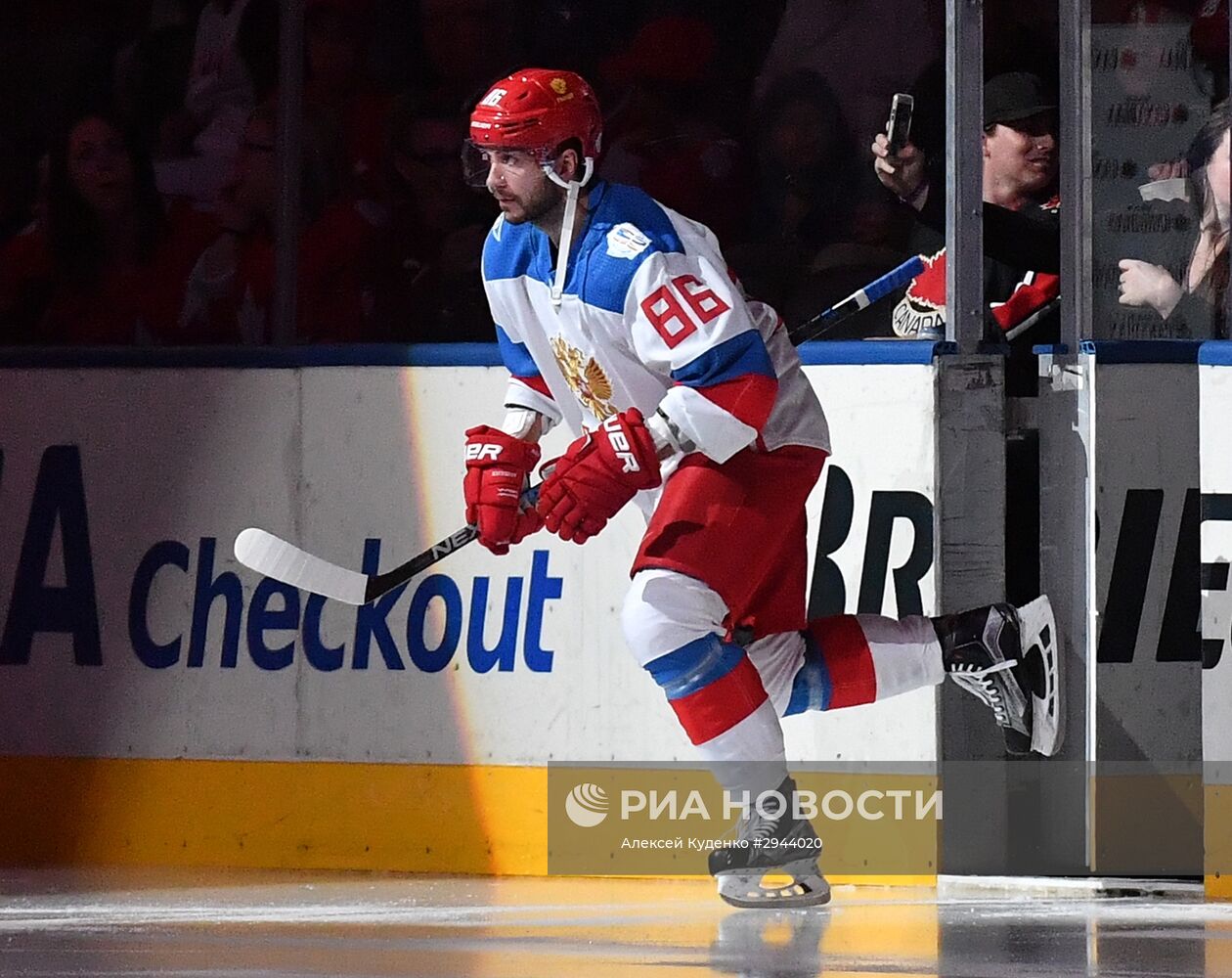 Хоккей. Кубок мира. Матч Канада - Россия