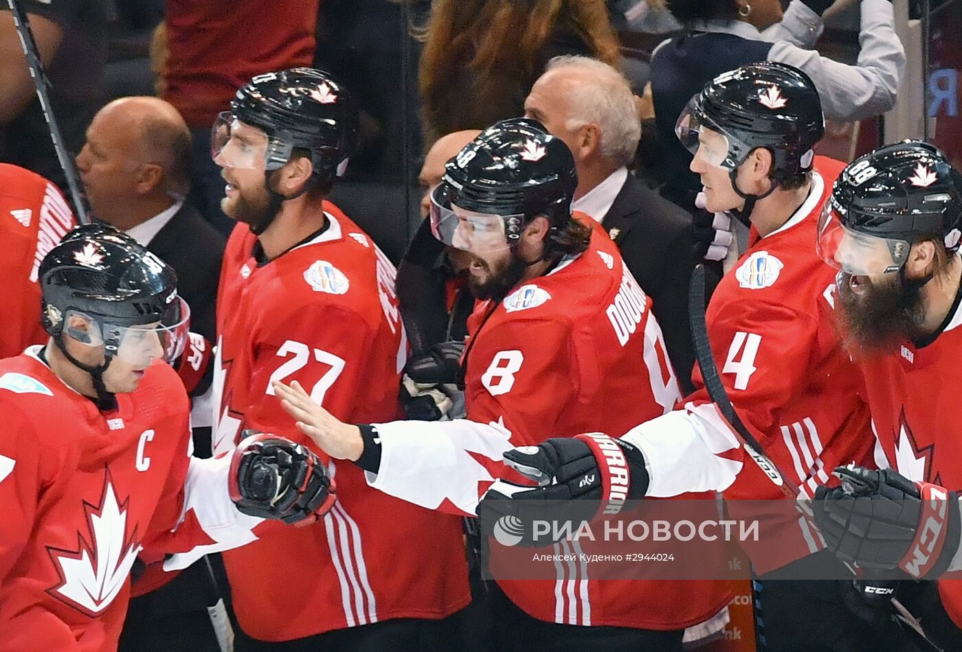 Хоккей. Кубок мира. Матч Канада - Россия