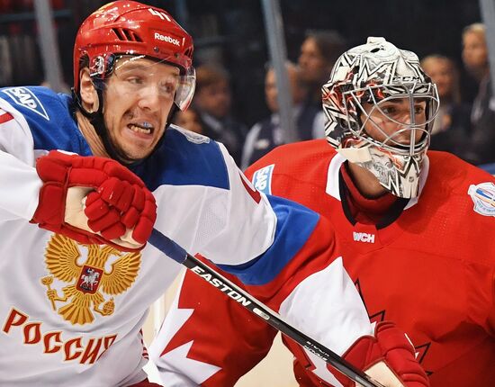 Хоккей. Кубок мира. Матч Канада - Россия