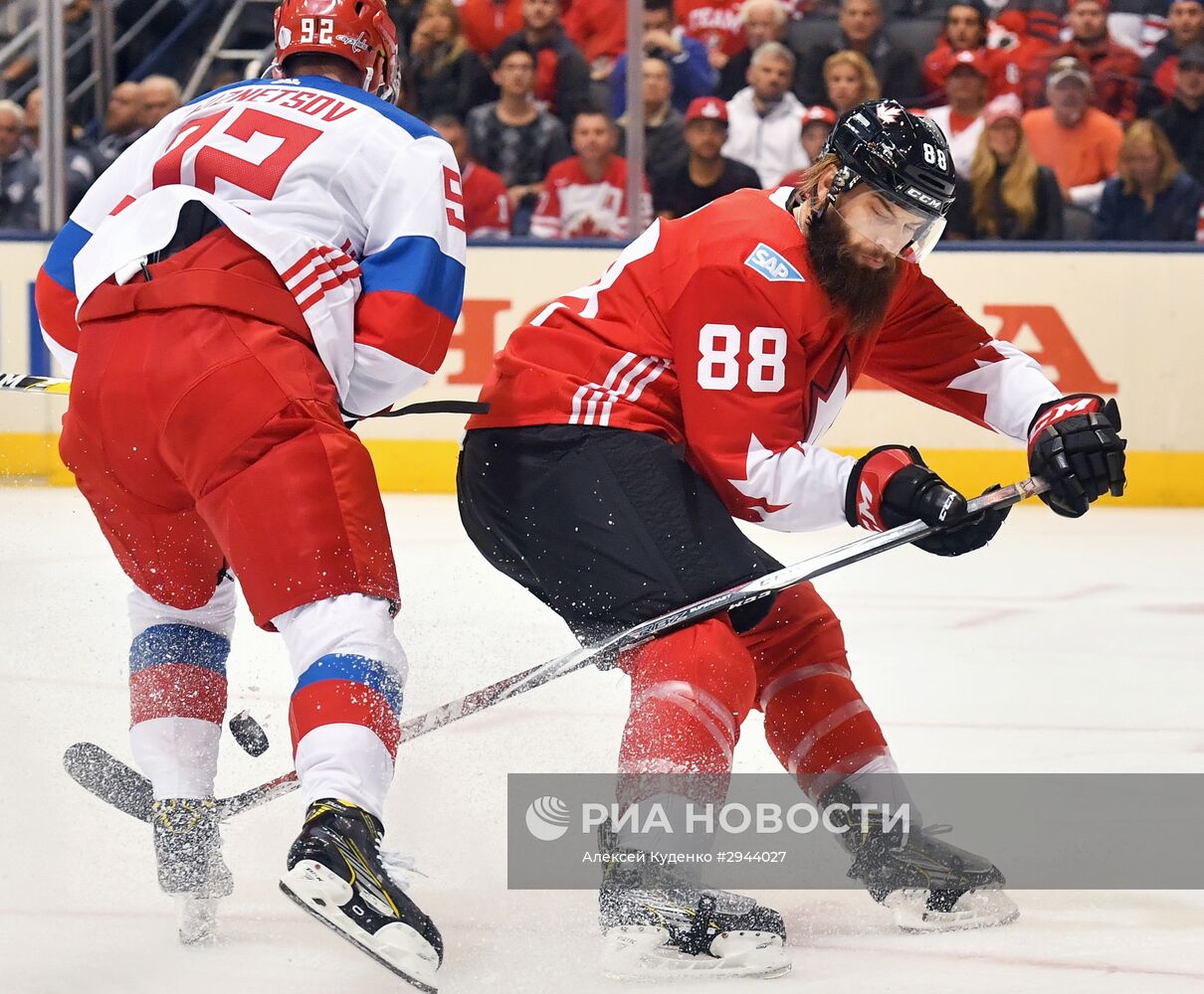 Хоккей. Кубок мира. Матч Канада - Россия