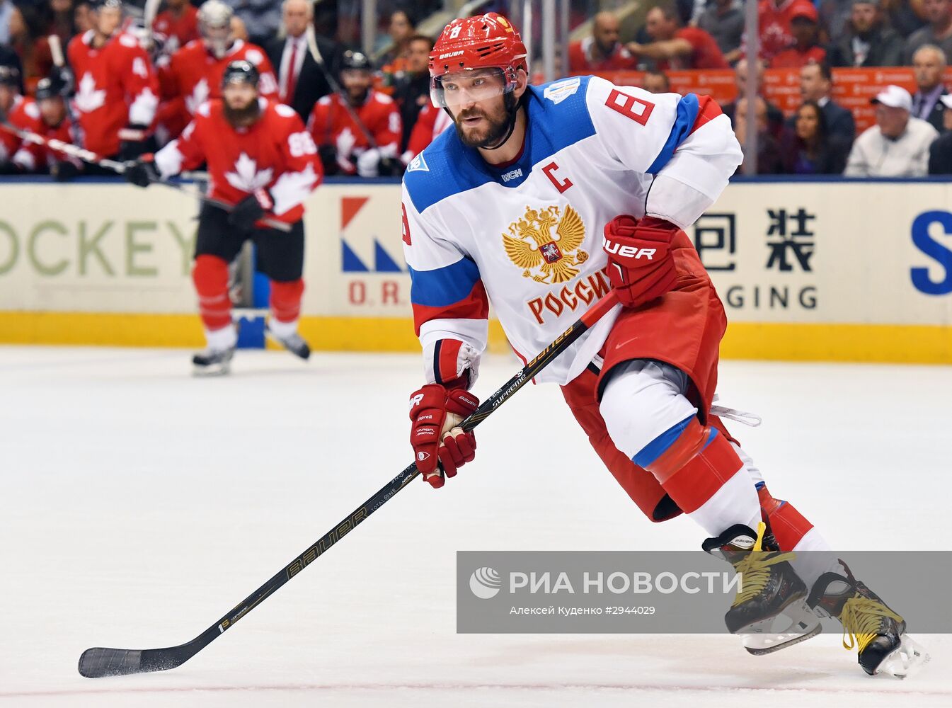 Хоккей. Кубок мира. Матч Канада - Россия
