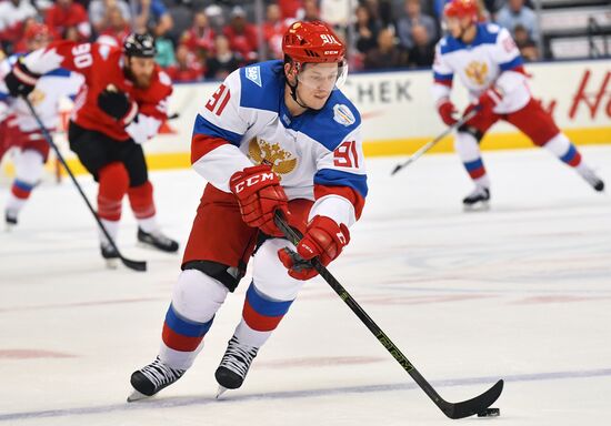 Хоккей. Кубок мира. Матч Канада - Россия