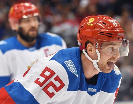 Хоккей. Кубок мира. Матч Канада - Россия