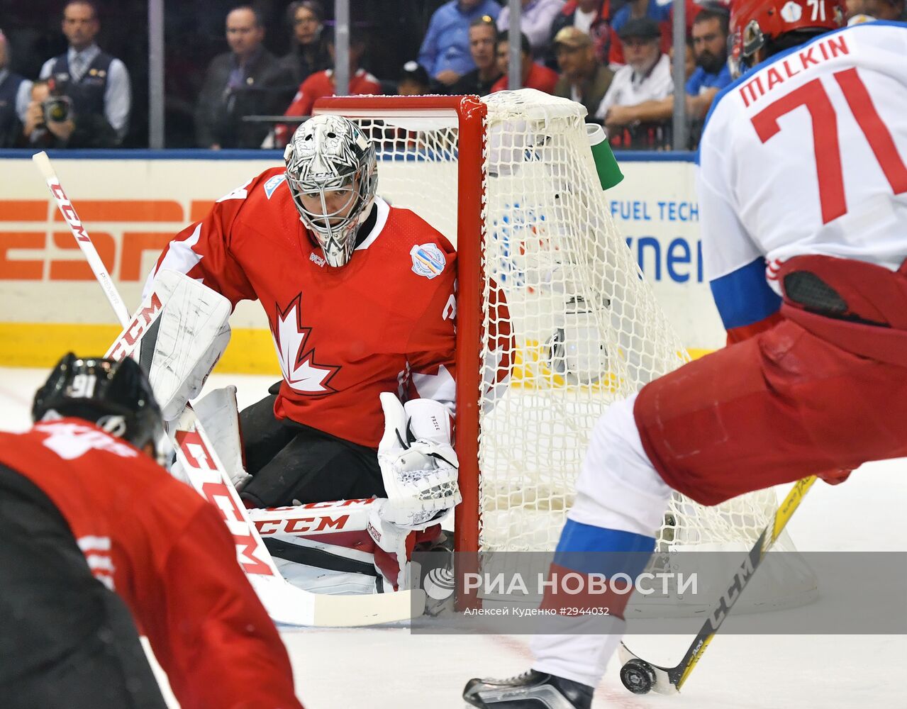 Хоккей. Кубок мира. Матч Канада - Россия