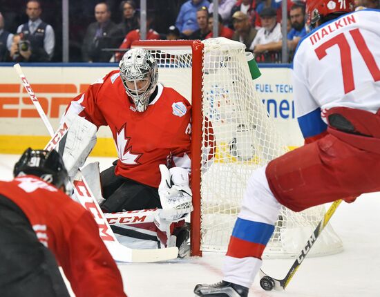 Хоккей. Кубок мира. Матч Канада - Россия