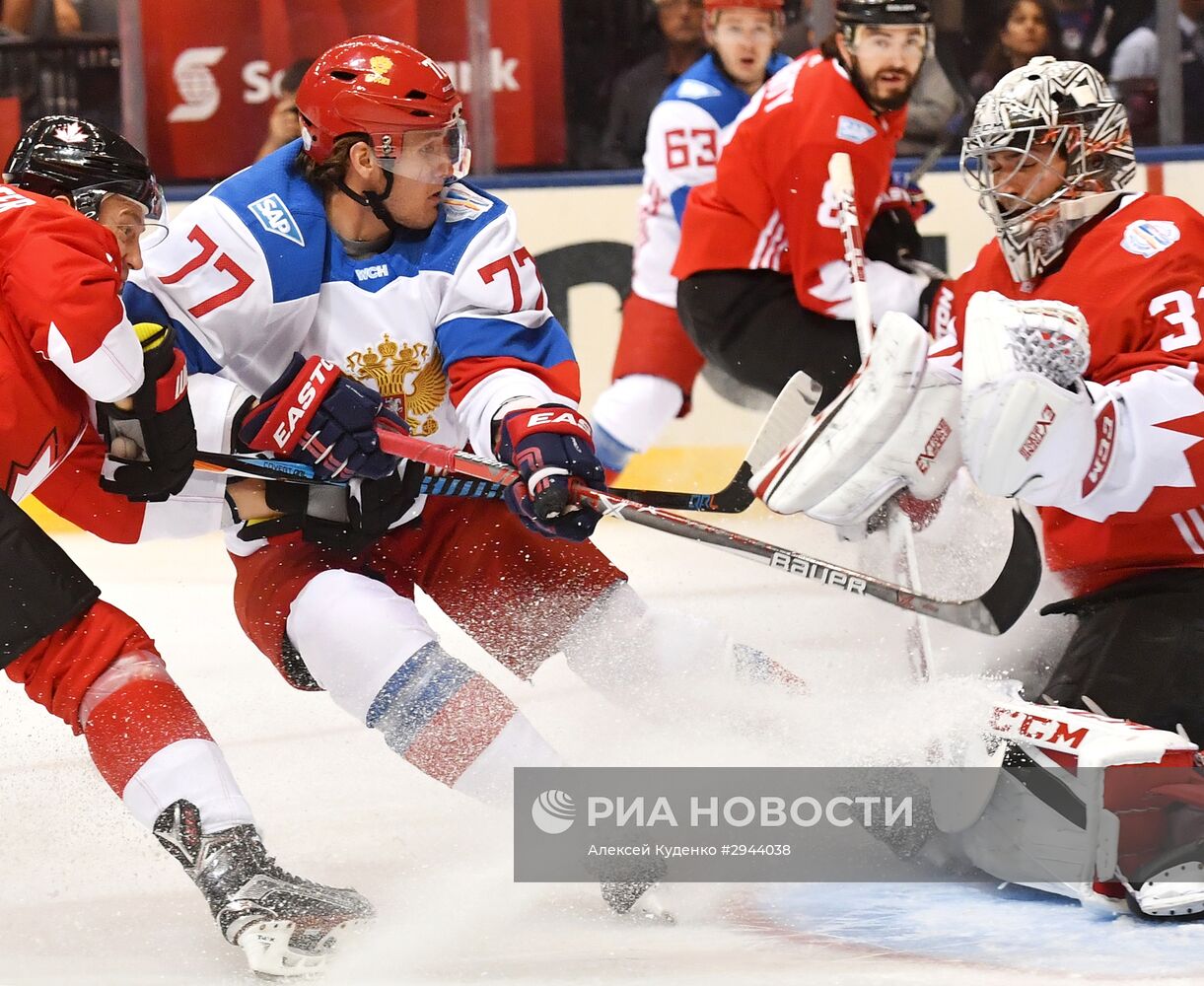 Хоккей. Кубок мира. Матч Канада - Россия