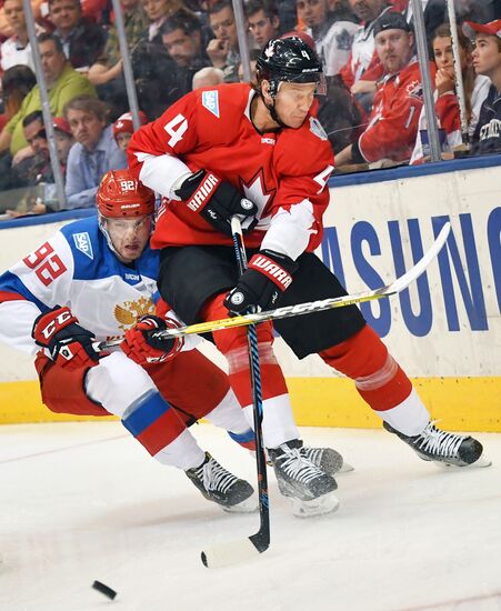 Хоккей. Кубок мира. Матч Канада - Россия