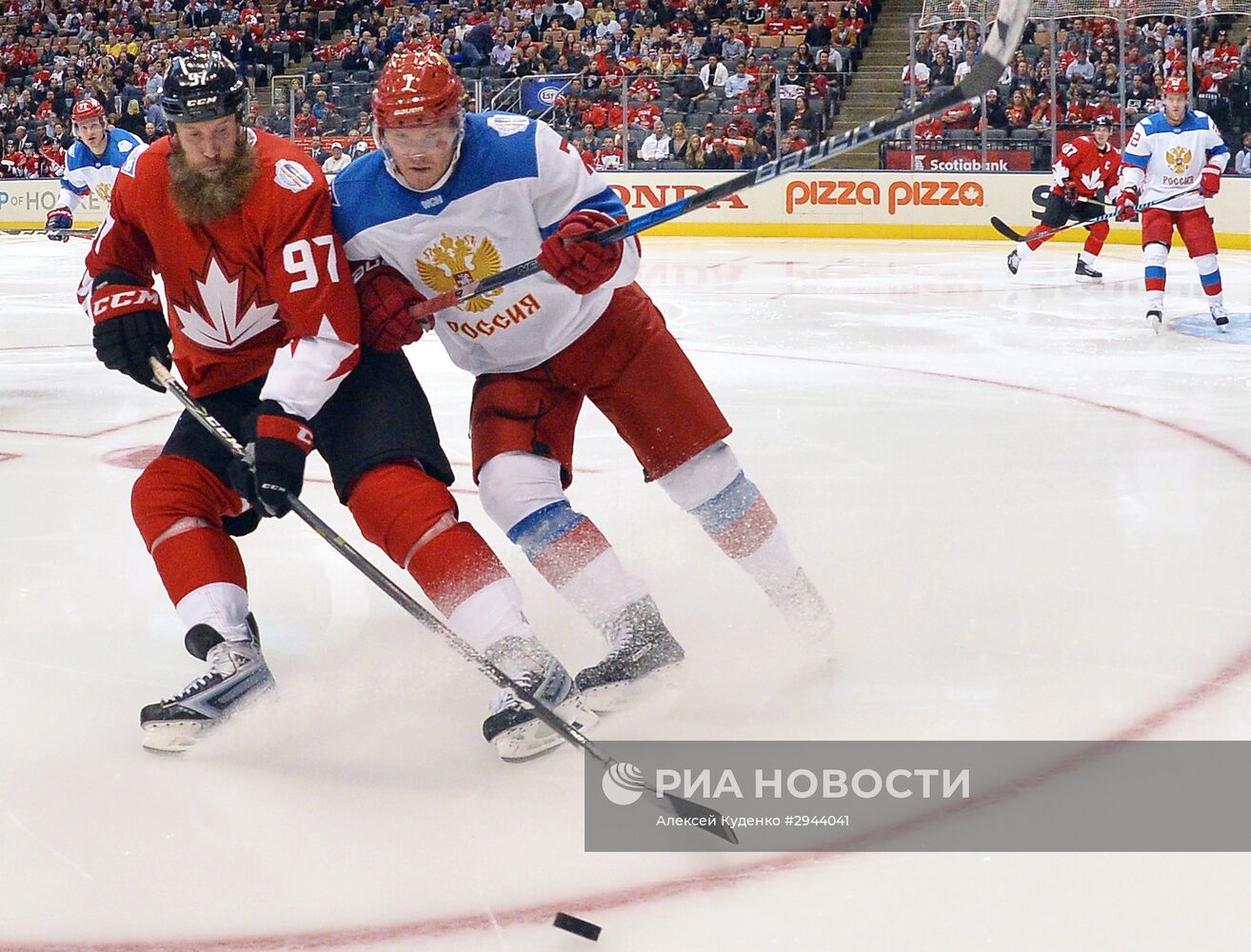 Хоккей. Кубок мира. Матч Канада - Россия