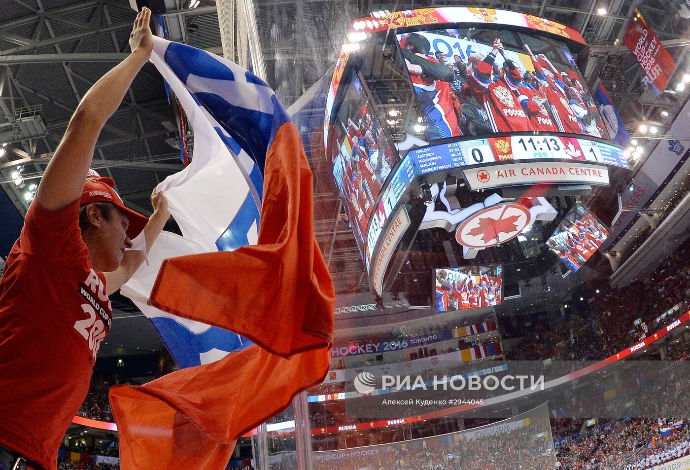 Хоккей. Кубок мира. Матч Канада - Россия