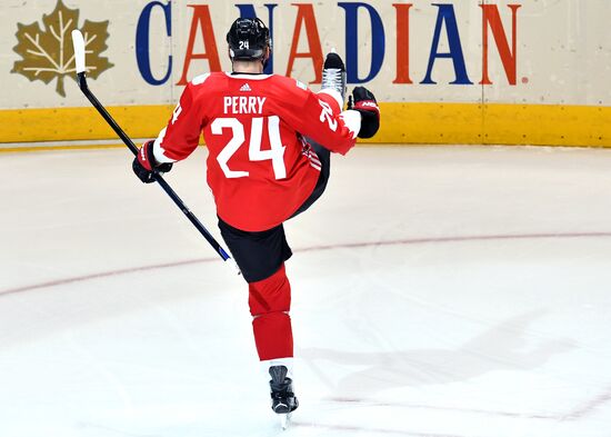 Хоккей. Кубок мира. Матч Канада - Россия