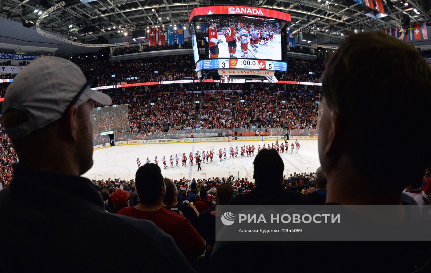 Хоккей. Кубок мира. Матч Канада - Россия