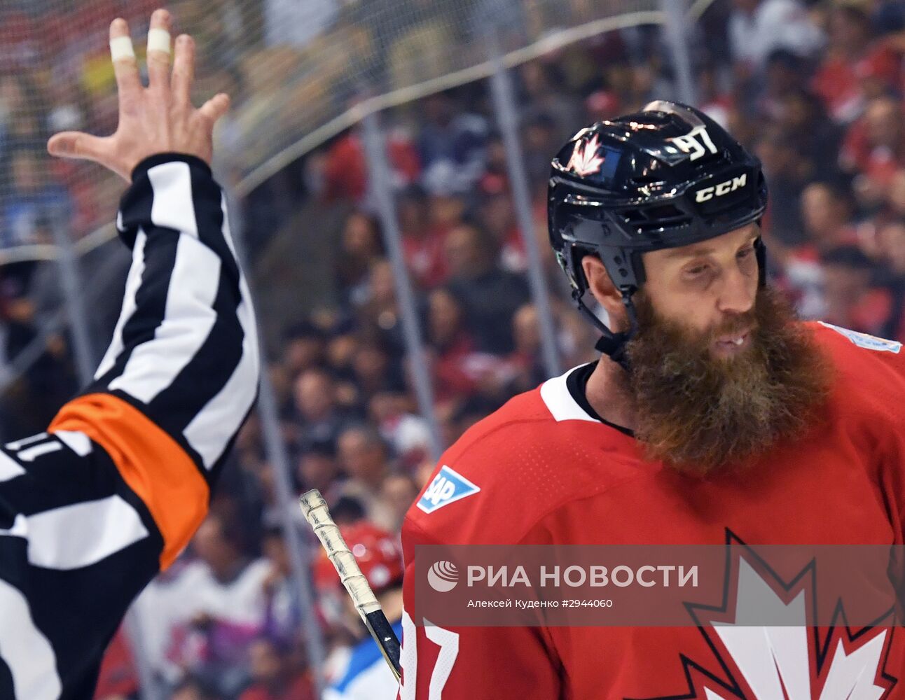 Хоккей. Кубок мира. Матч Канада - Россия