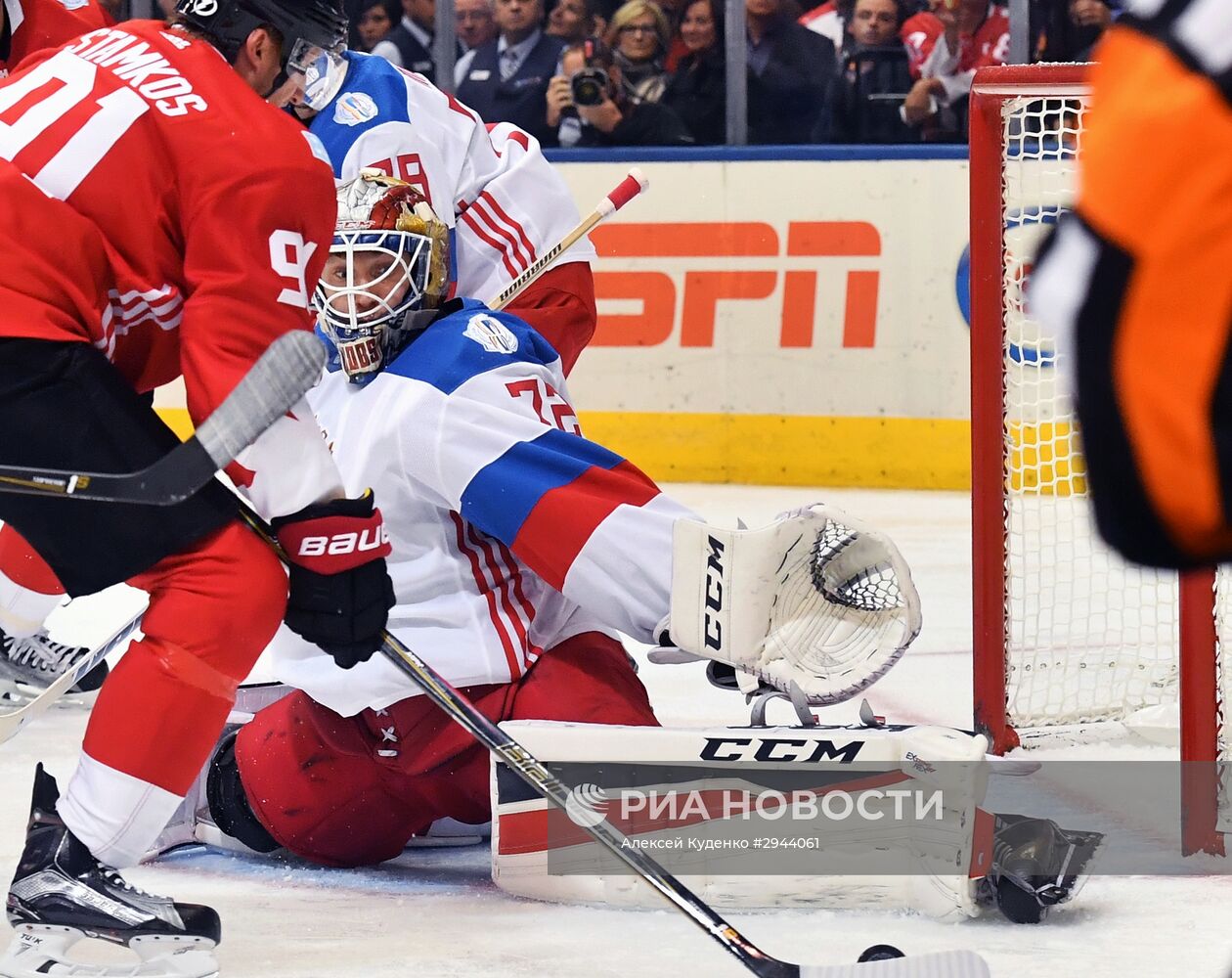 Хоккей. Кубок мира. Матч Канада - Россия