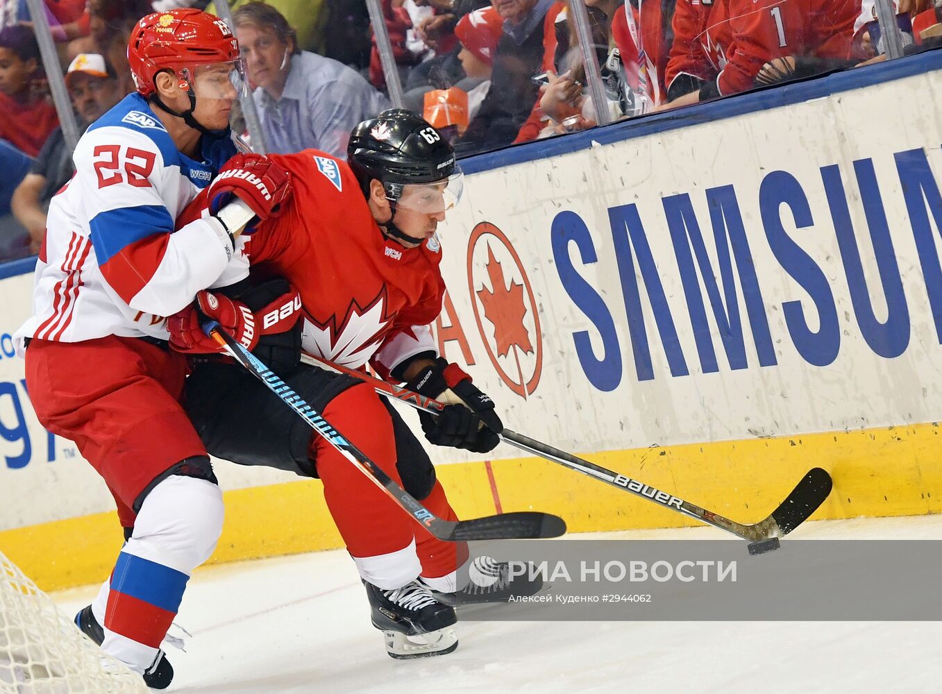 Хоккей. Кубок мира. Матч Канада - Россия