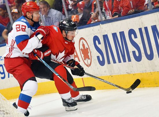 Хоккей. Кубок мира. Матч Канада - Россия