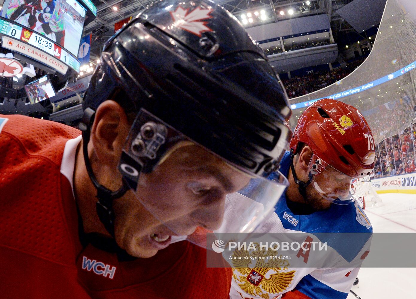 Хоккей. Кубок мира. Матч Канада - Россия