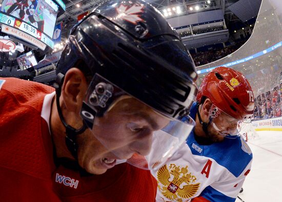 Хоккей. Кубок мира. Матч Канада - Россия