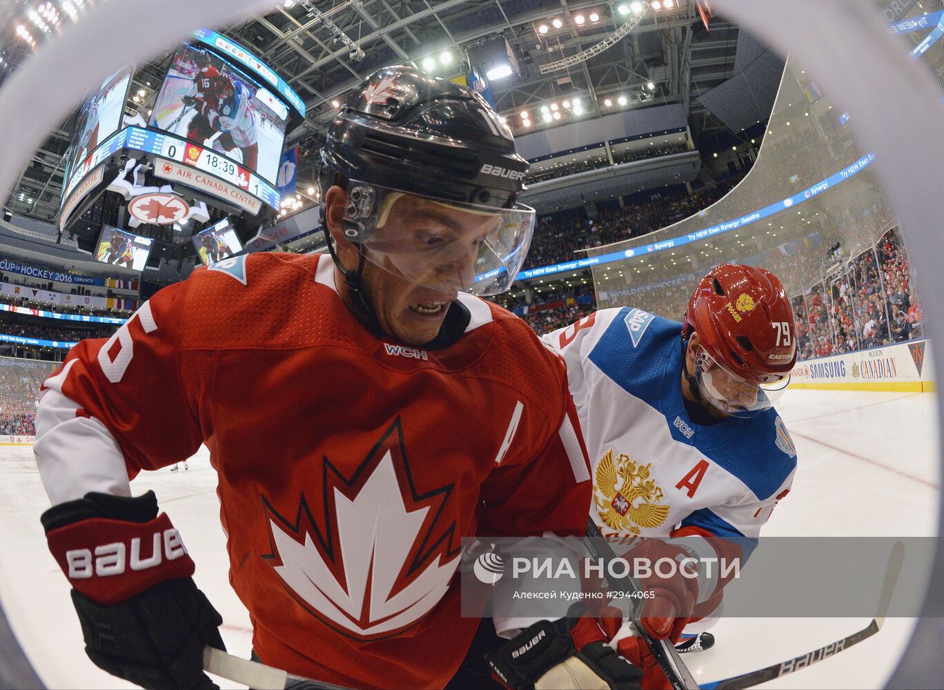 Хоккей. Кубок мира. Матч Канада - Россия
