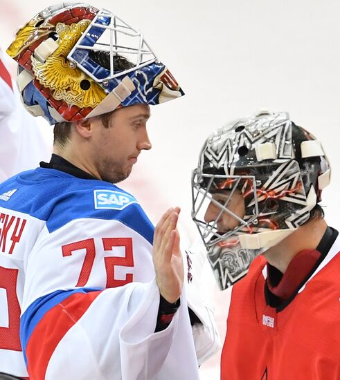 Хоккей. Кубок мира. Матч Канада - Россия