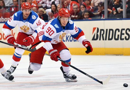 Хоккей. Кубок мира. Матч Канада - Россия