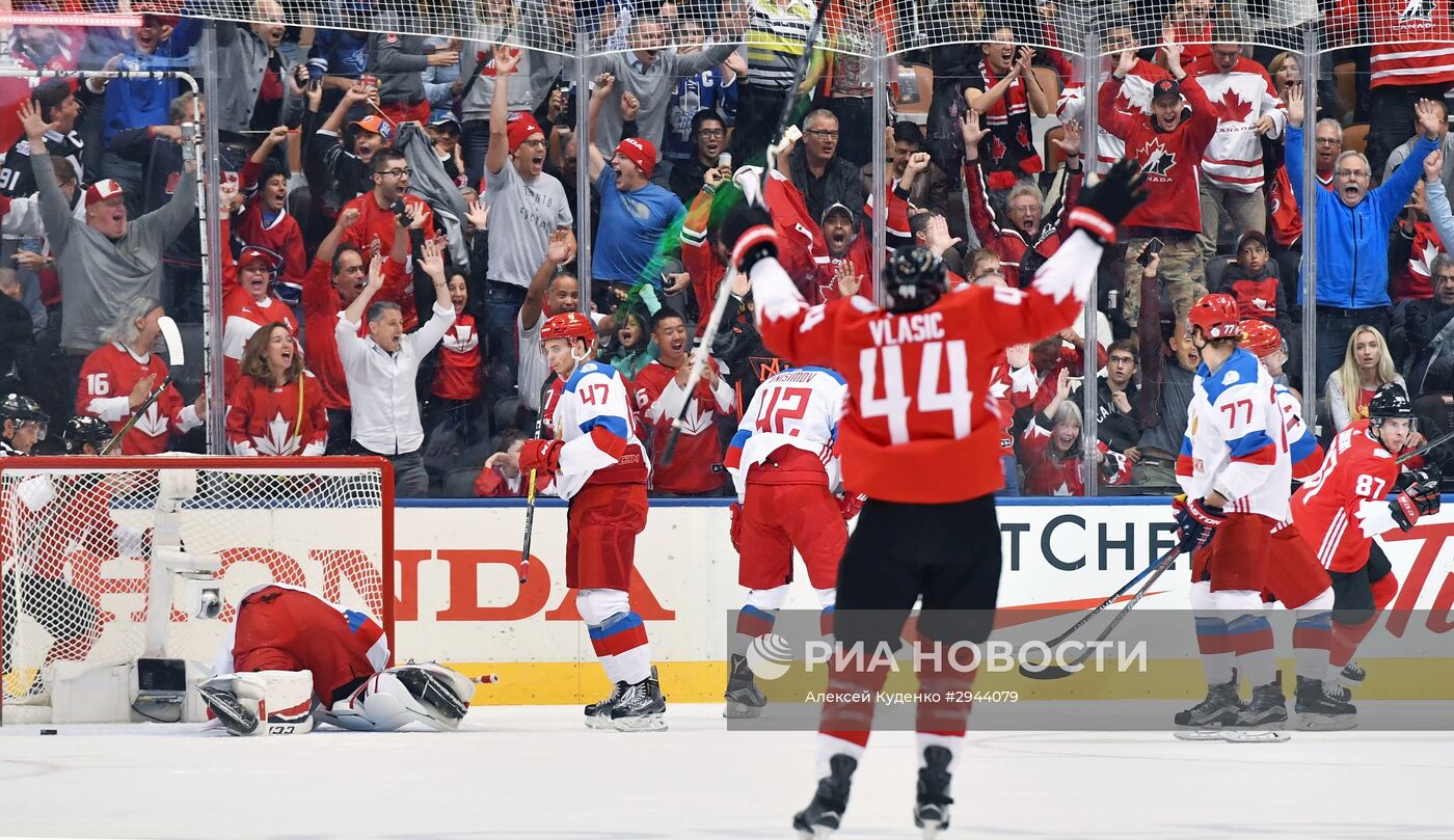 Хоккей. Кубок мира. Матч Канада - Россия