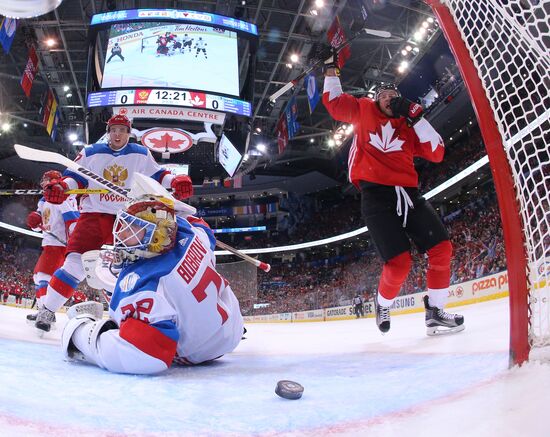 Хоккей. Кубок мира. Матч Канада - Россия