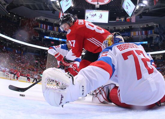 Хоккей. Кубок мира. Матч Канада - Россия