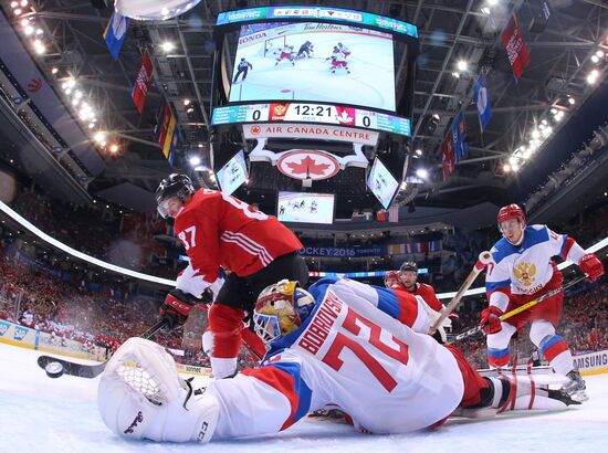 Хоккей. Кубок мира. Матч Канада - Россия