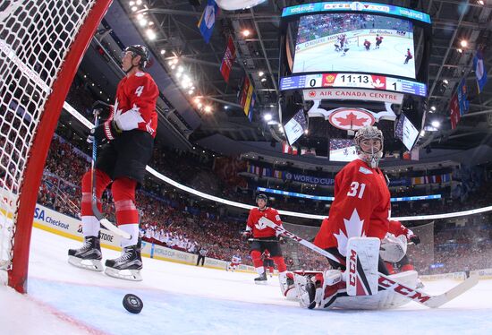 Хоккей. Кубок мира. Матч Канада - Россия