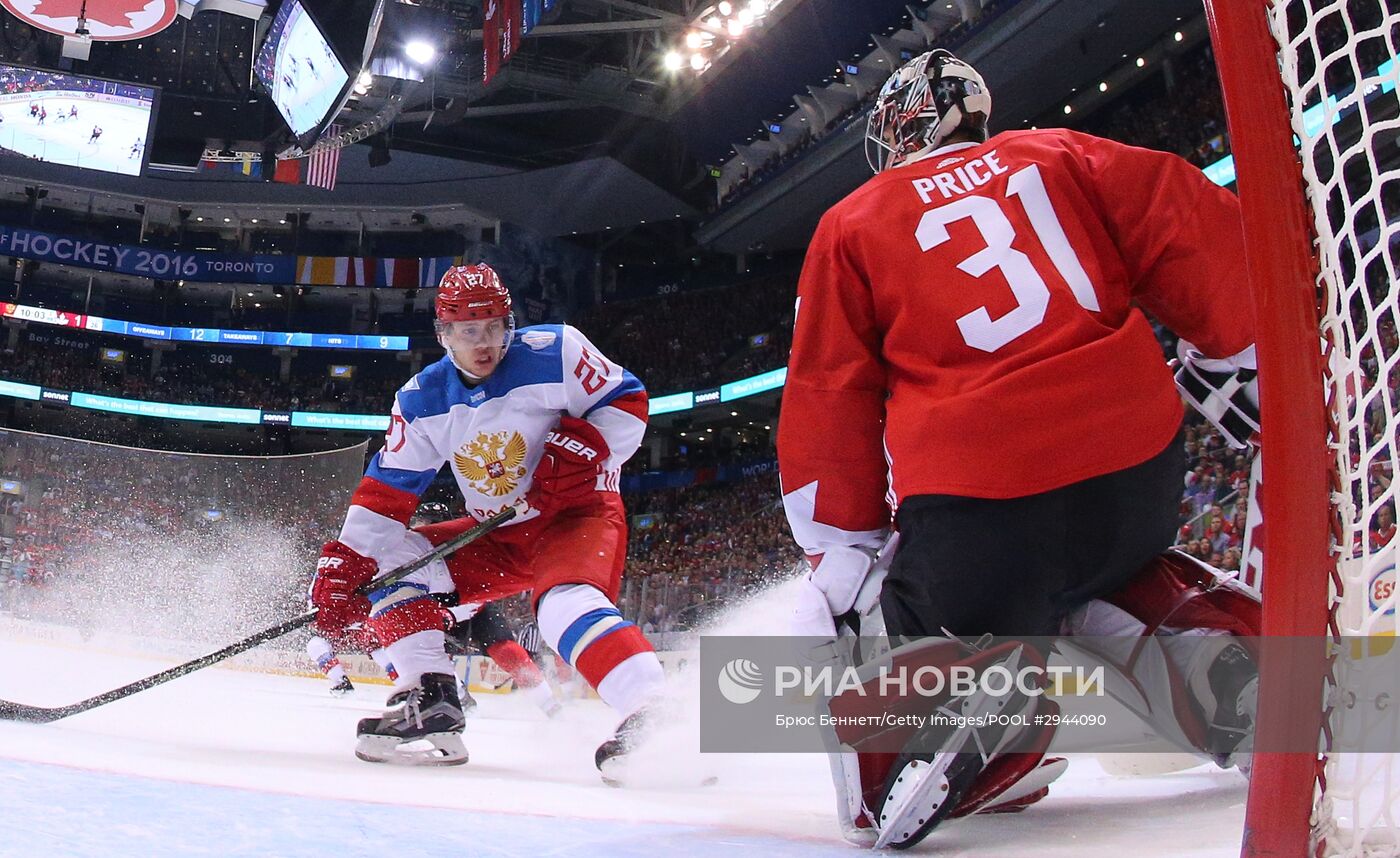Хоккей. Кубок мира. Матч Канада - Россия