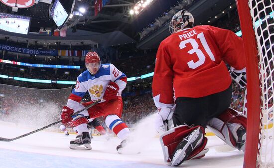 Хоккей. Кубок мира. Матч Канада - Россия