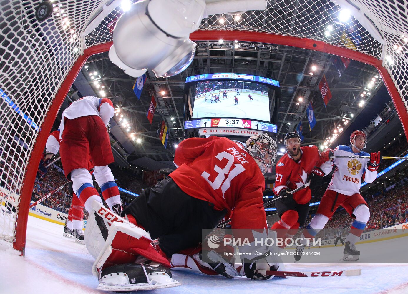 Хоккей. Кубок мира. Матч Канада - Россия