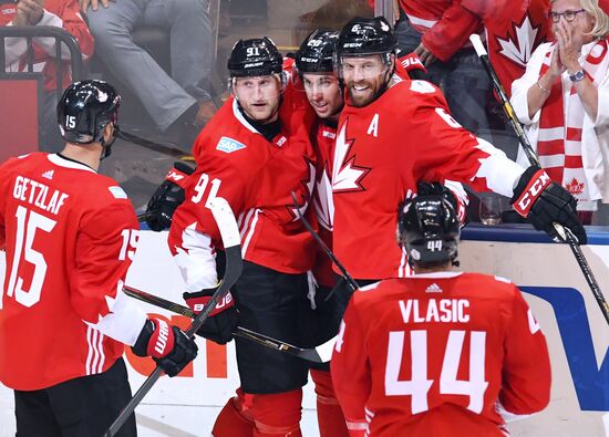 Хоккей. Кубок мира. Матч Канада - Россия
