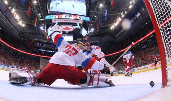Хоккей. Кубок мира. Матч Канада - Россия