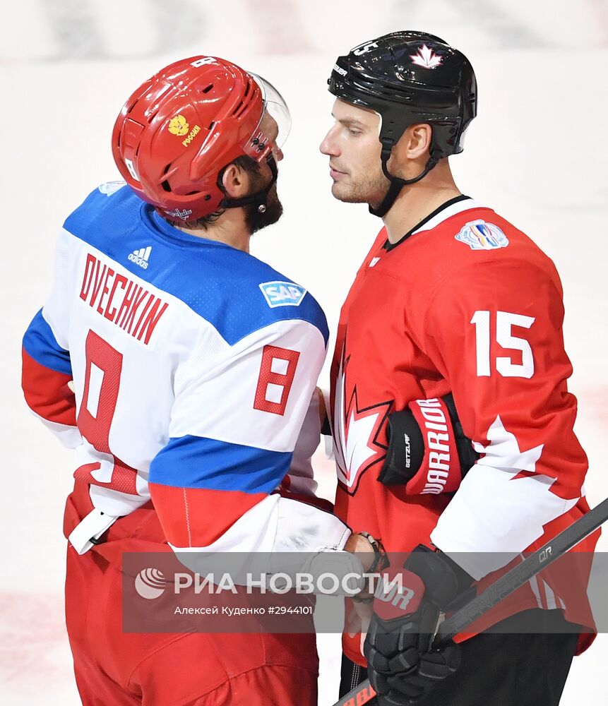 Хоккей. Кубок мира. Матч Канада - Россия