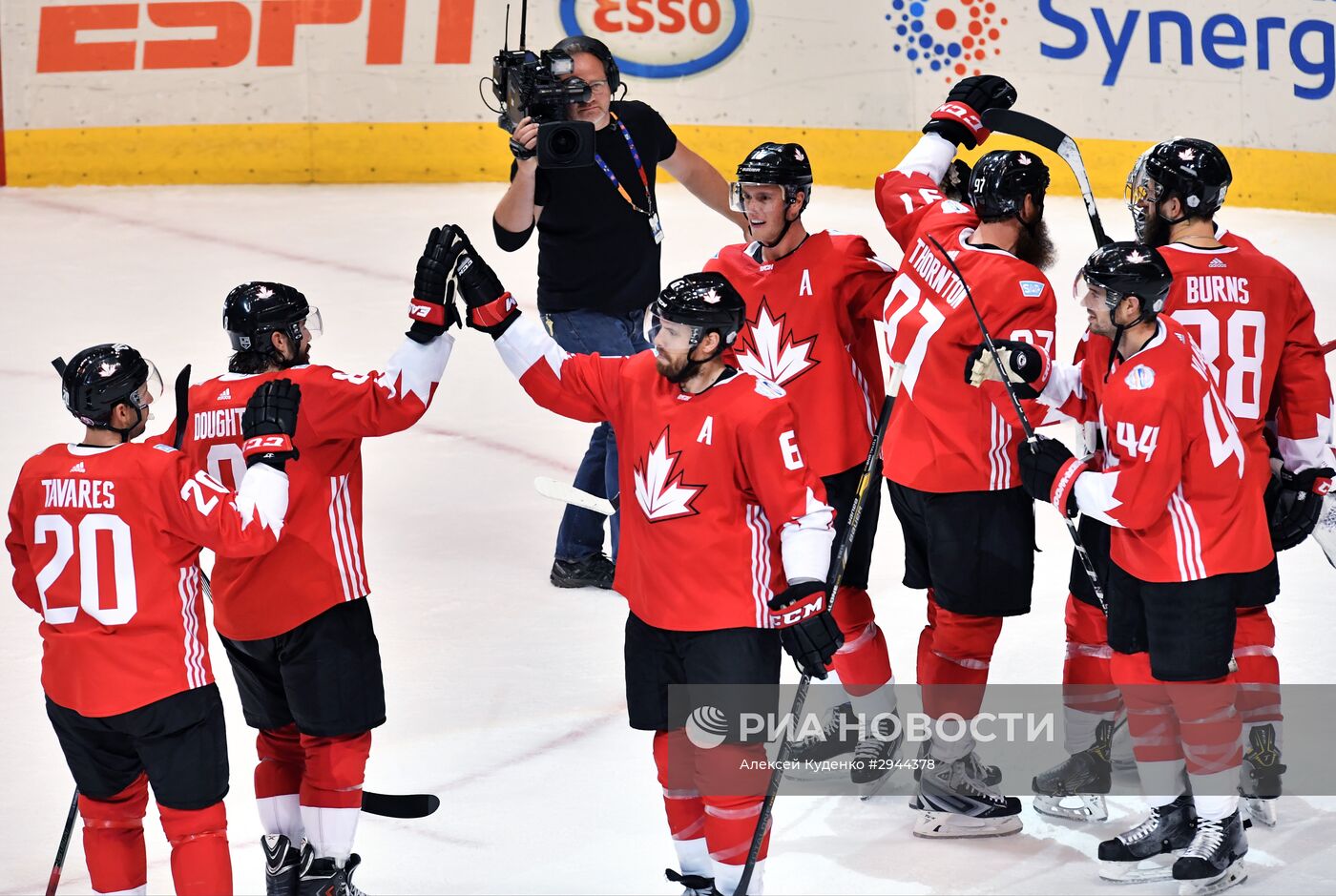 Хоккей. Кубок мира. Матч Канада - Россия