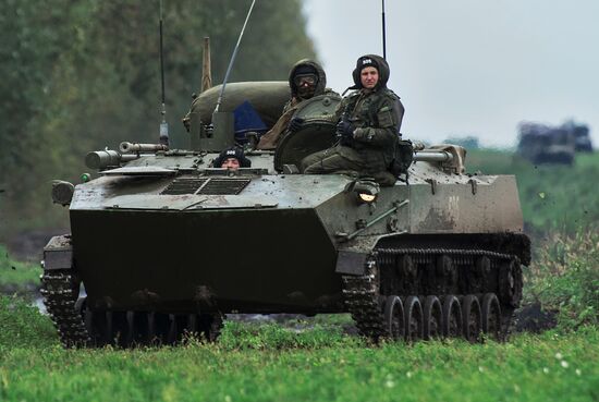 Учения ВДВ в Рязанской области