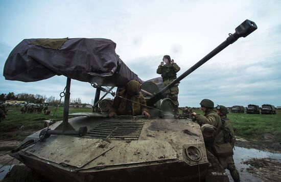 Учения ВДВ в Рязанской области