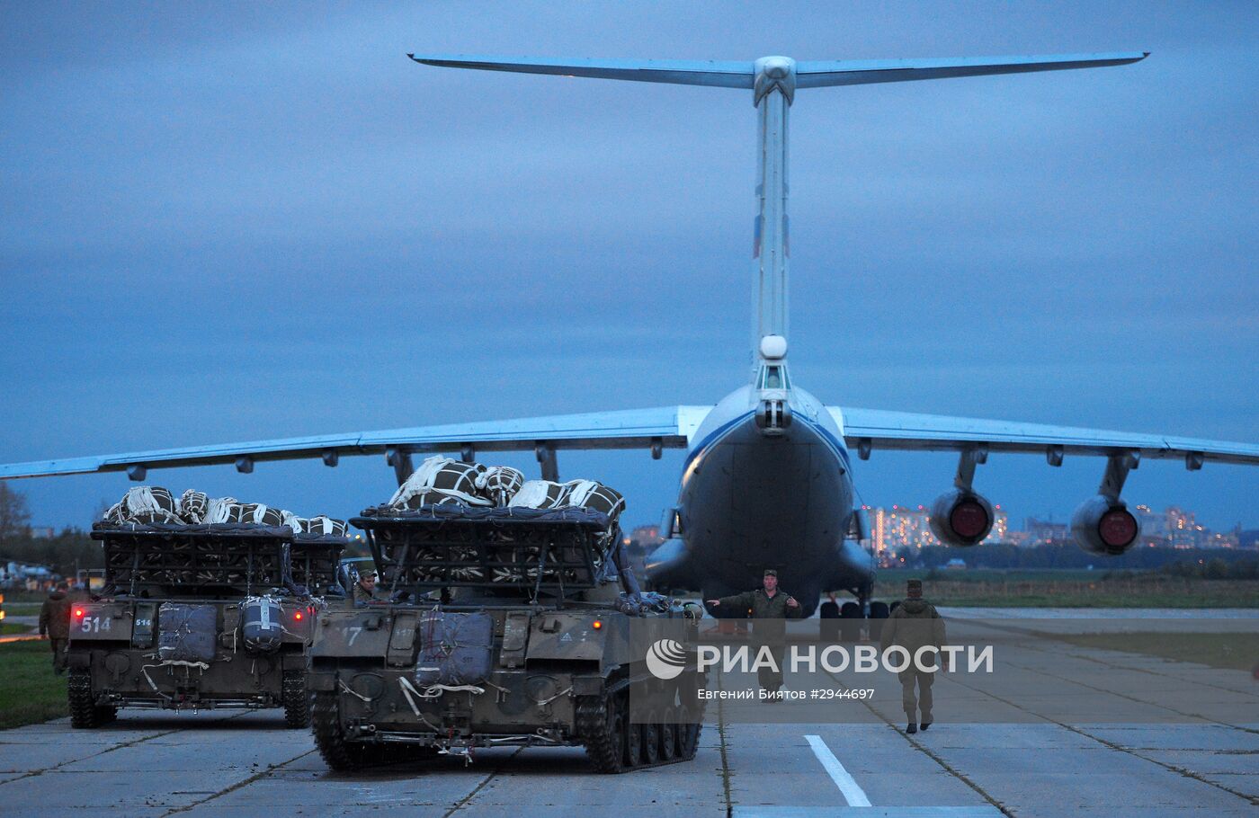 Учения ВДВ в Рязанской области