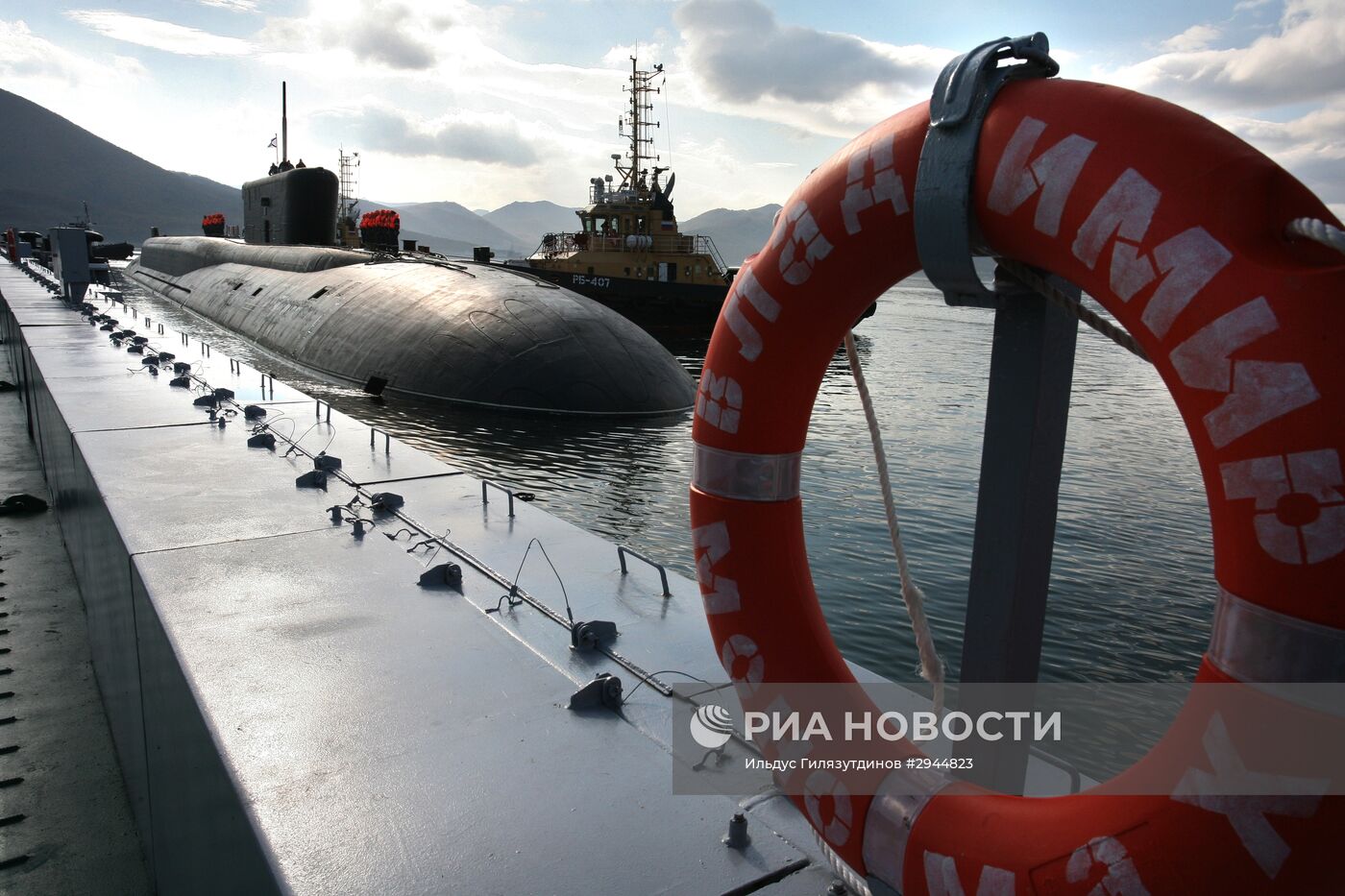 АПЛ "Владимир Мономах" прибыла к месту постоянного базирования на Камчатку