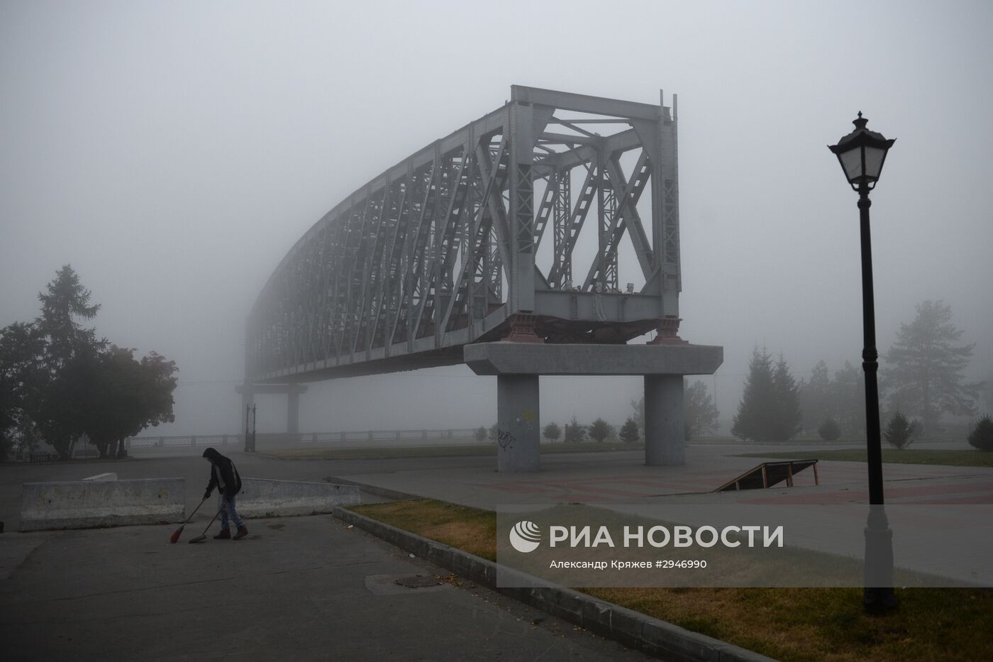 Туманы в Новосибирске
