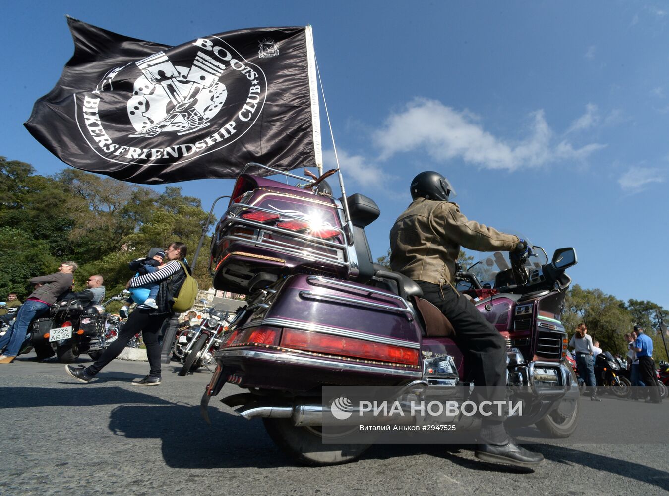 Закрытие байкерского сезона во Владивостоке