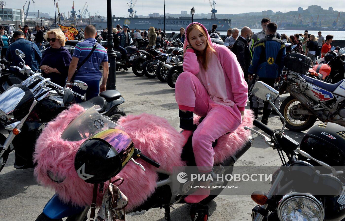 Закрытие байкерского сезона во Владивостоке