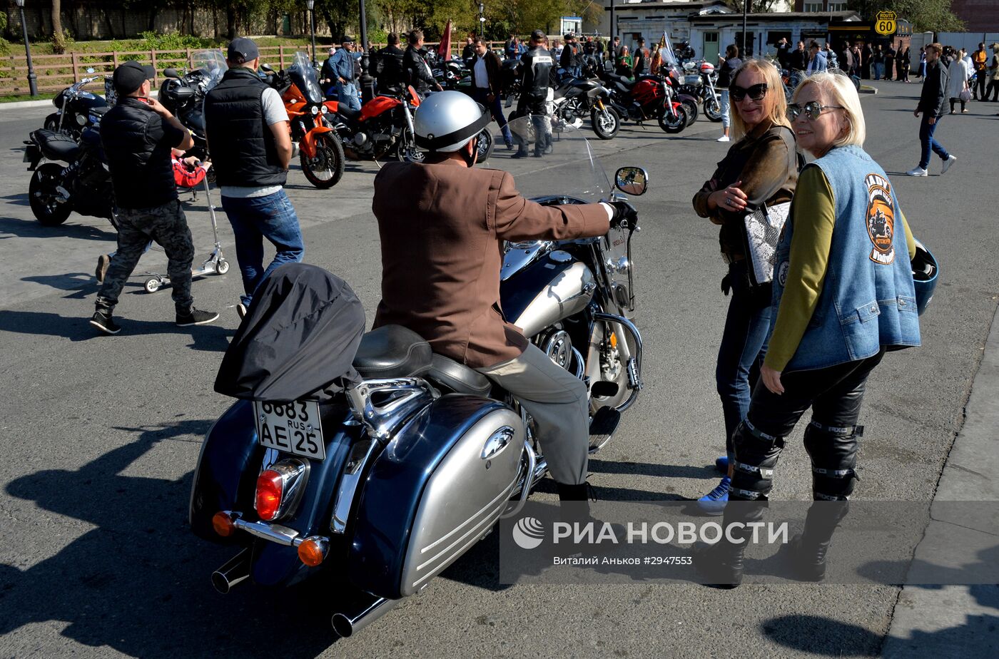 Закрытие байкерского сезона во Владивостоке