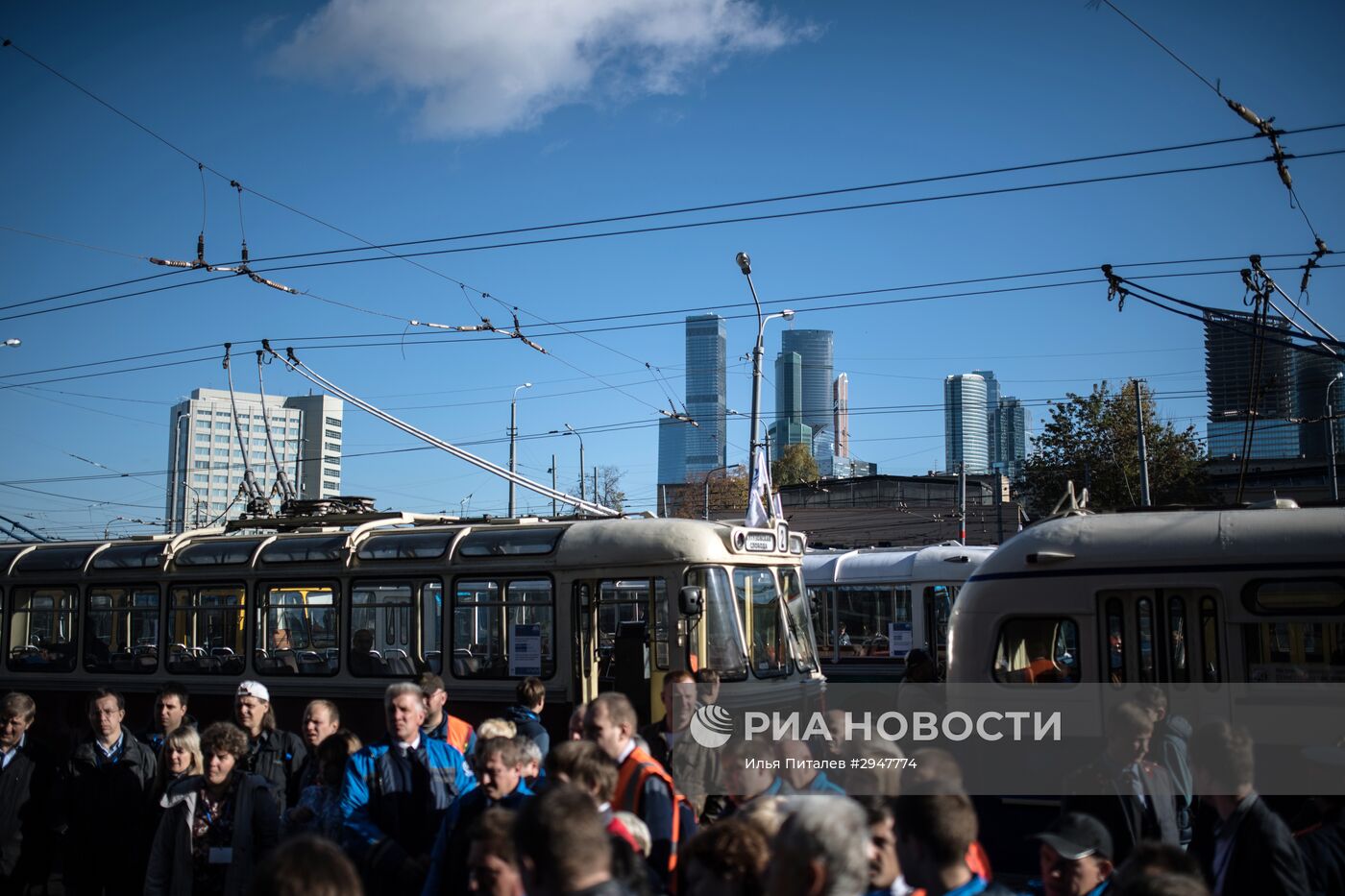 Праздник московского троллейбуса