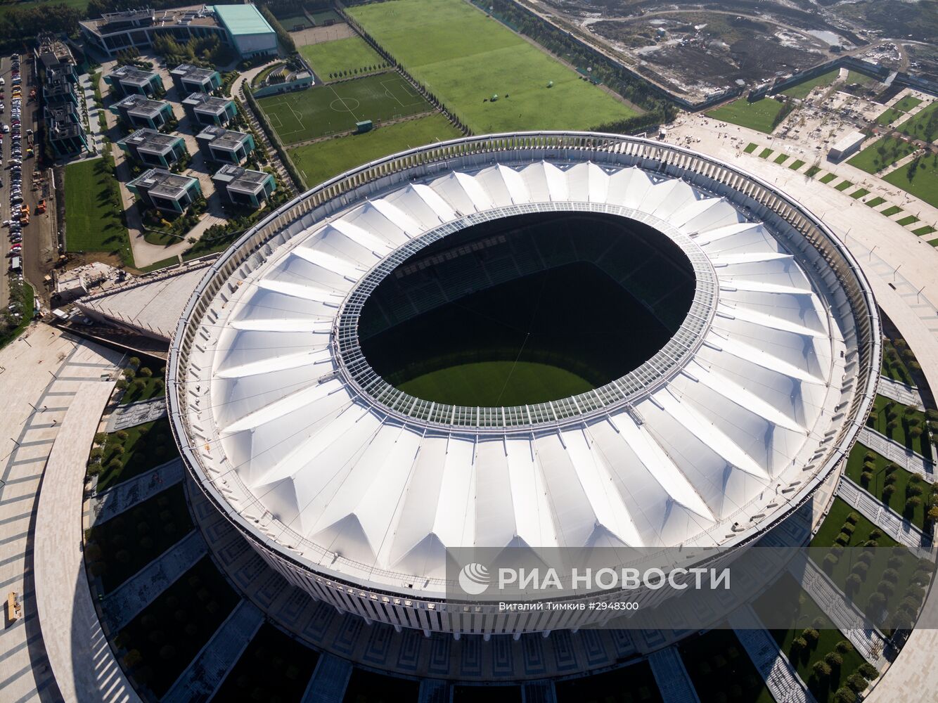9 октября откроется новый стадион ФК "Краснодар"