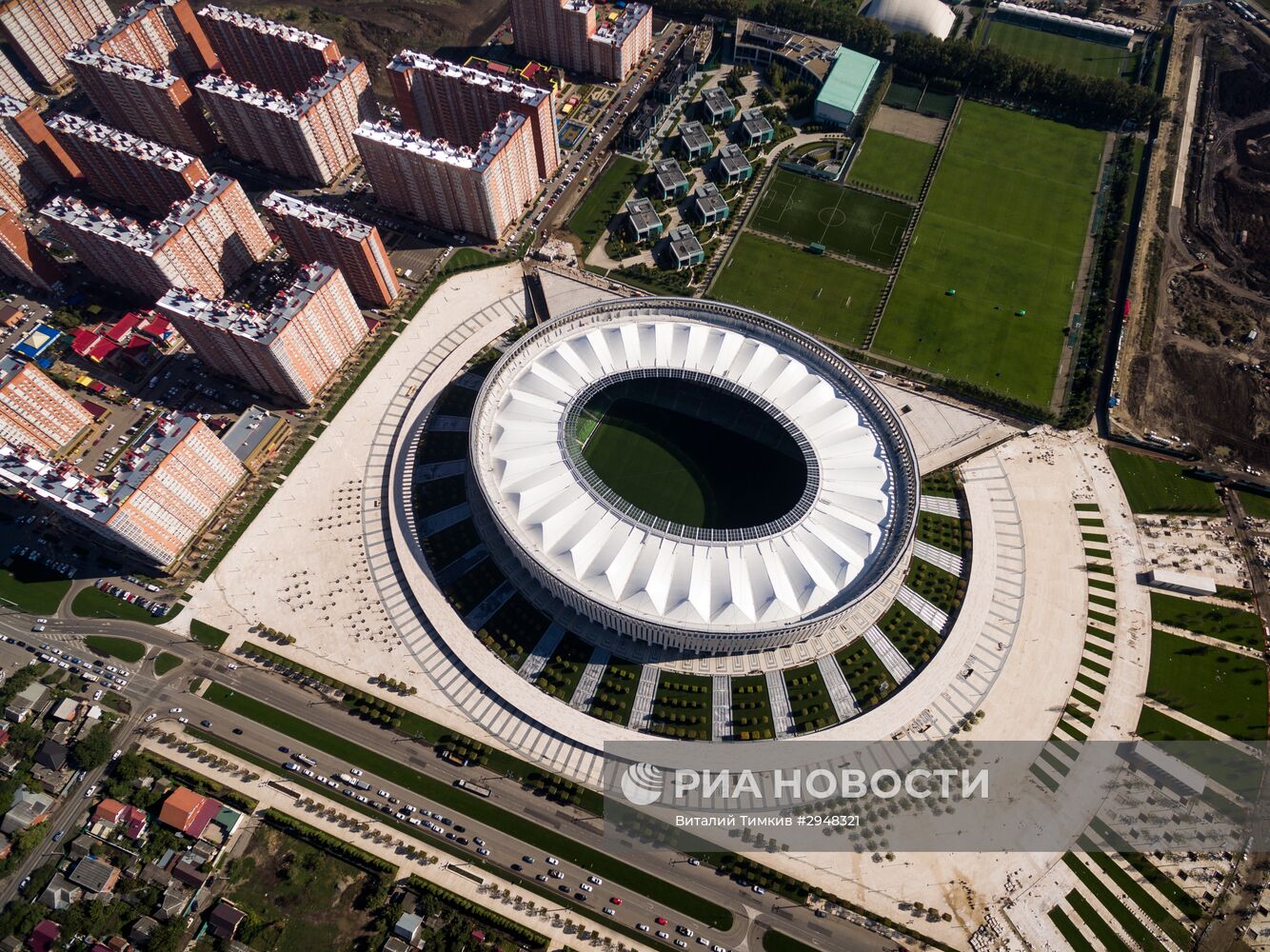 9 октября откроется новый стадион ФК "Краснодар"